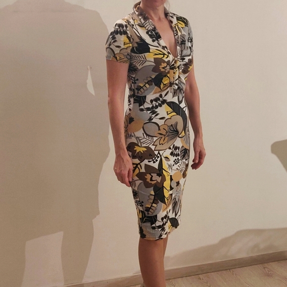 Flower Printed Jersey Midi Dress (Germany) - Picture 2 of 7